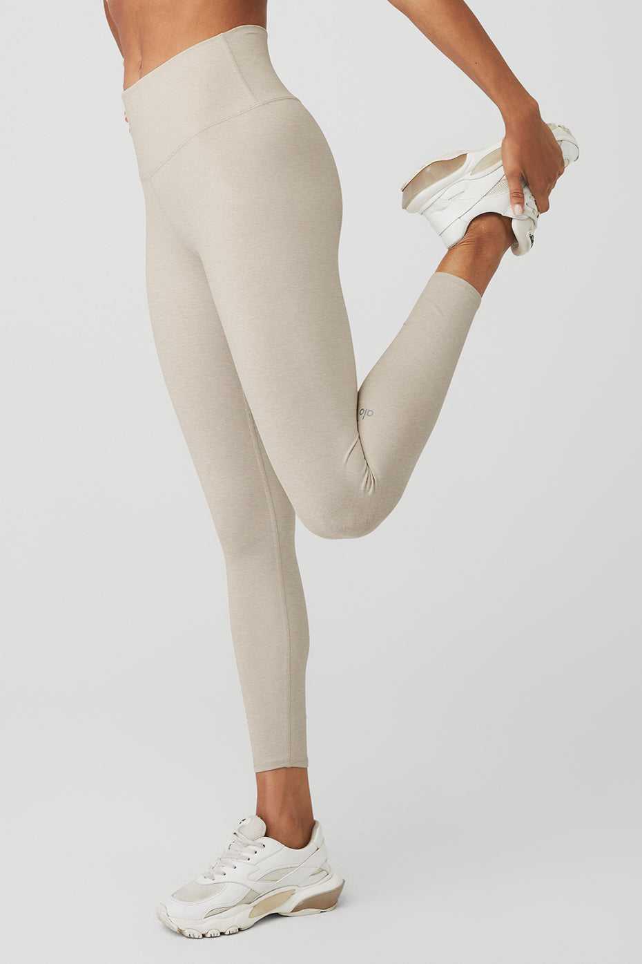 Leggings Alo Yoga 7/8 High-Taille Airbrush Beige Femme | OFI-39319690