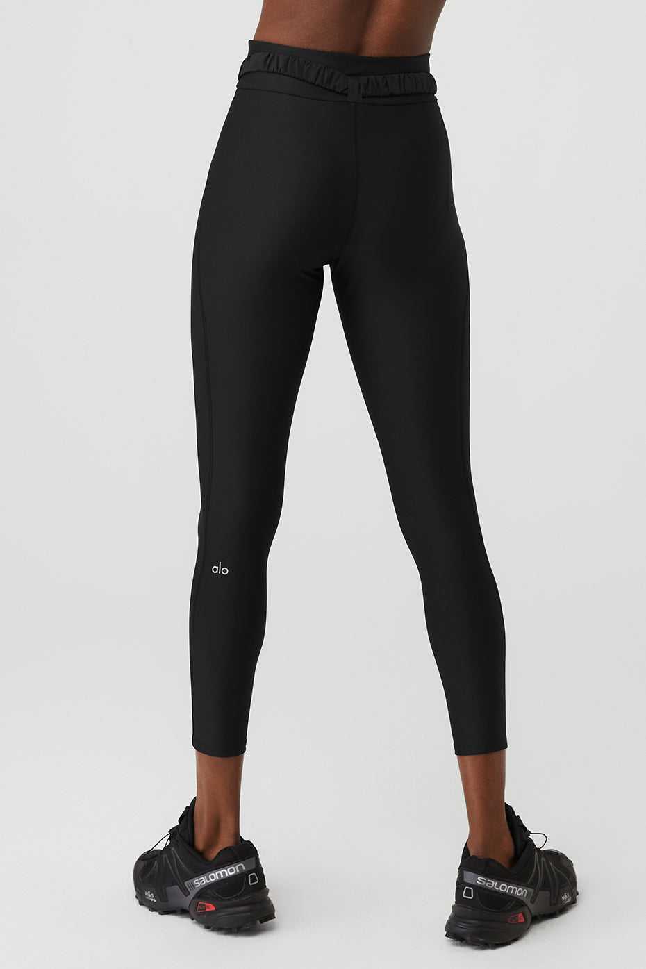 Leggings Alo Yoga Airlift High-Waist Charmer Noir Femme | ZJB-55854998