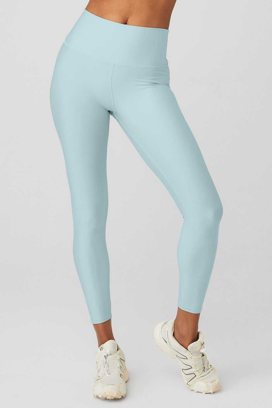 Leggings Alo Yoga 7/8 High-Waist Airlift Bleu Femme | HVI-56770984