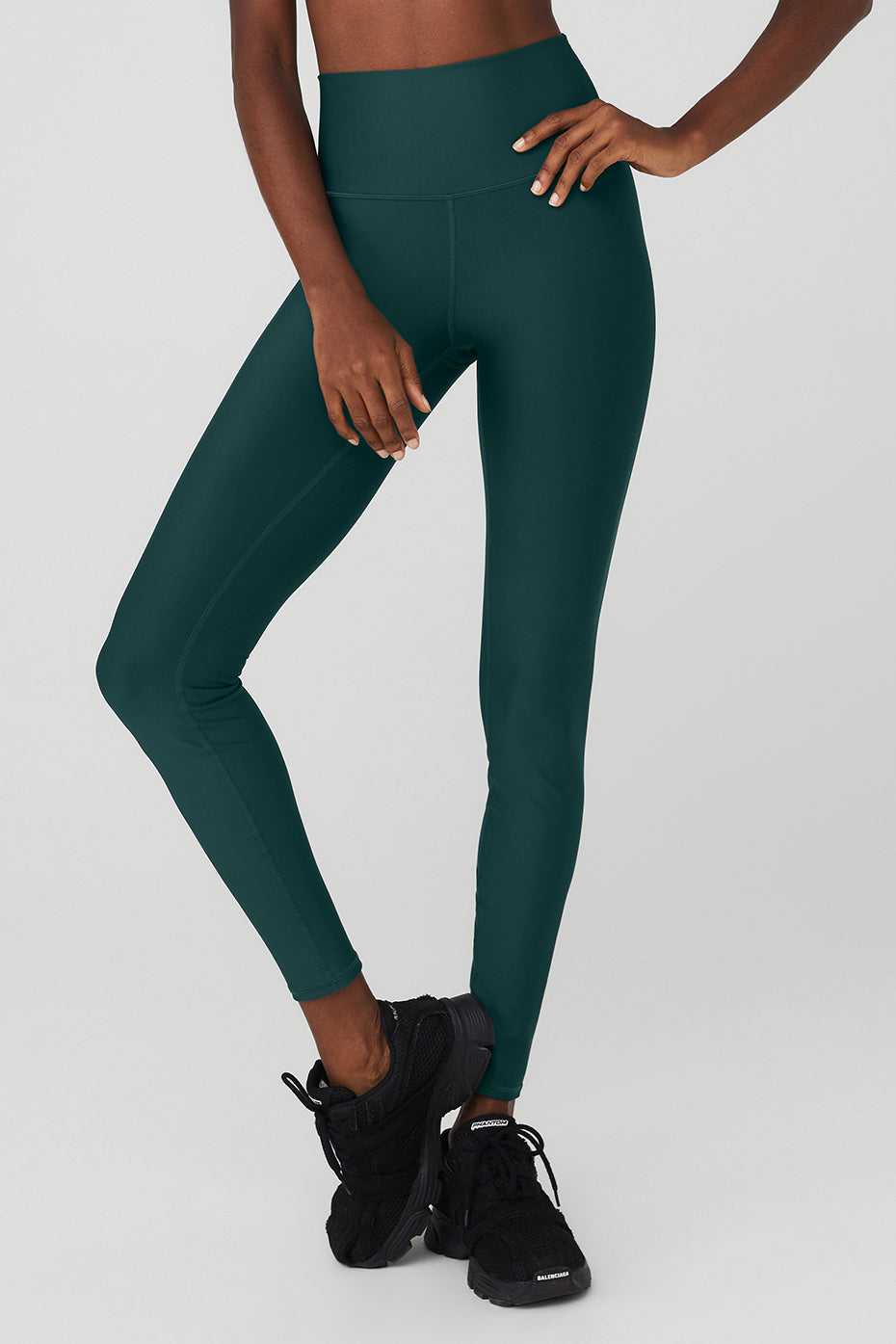 Leggings Alo Yoga 7/8 High-Waist Airlift Vert Femme | BET-19499008