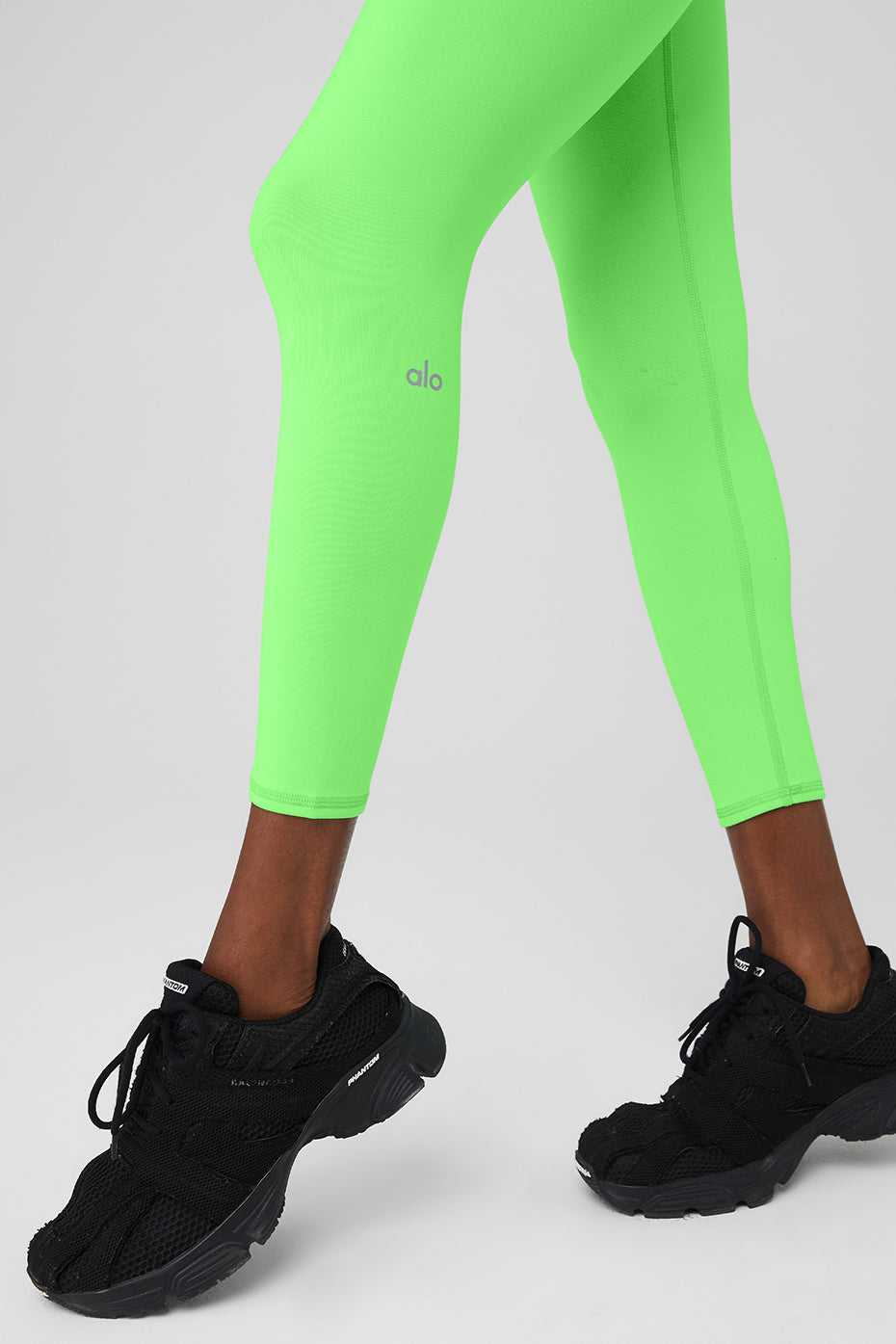 Leggings Alo Yoga 7/8 High-Taille Airbrush Vert Femme | LTP-91402756