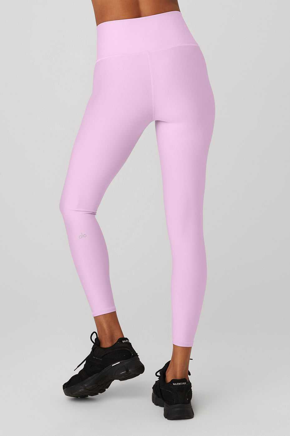 Leggings Alo Yoga 7/8 High-Waist Airlift Rose Femme | VQW-91031866