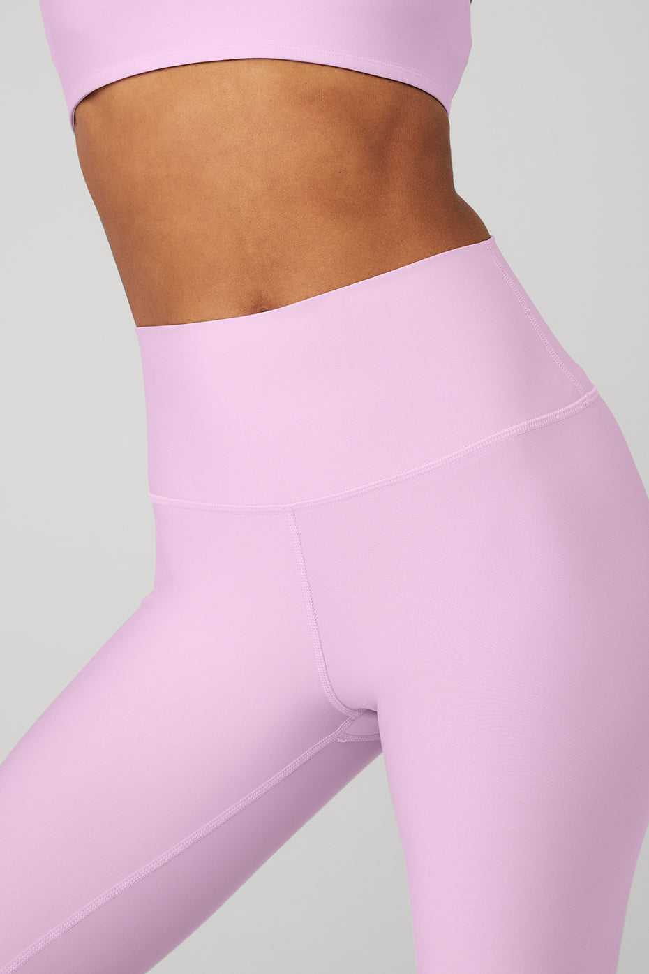 Leggings Alo Yoga 7/8 High-Waist Airlift Rose Femme | VQW-91031866