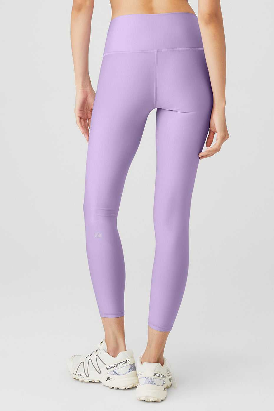 Leggings Alo Yoga 7/8 High-Waist Airlift Violette Femme | HAA-76082064