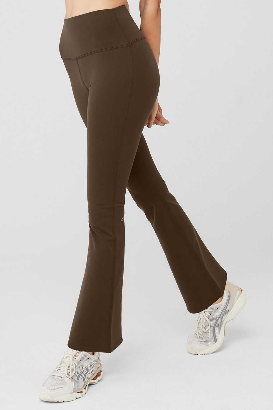 Leggings Alo Yoga Airbrush High-Waist Bootcut Espresso Femme | GPZ-32741542