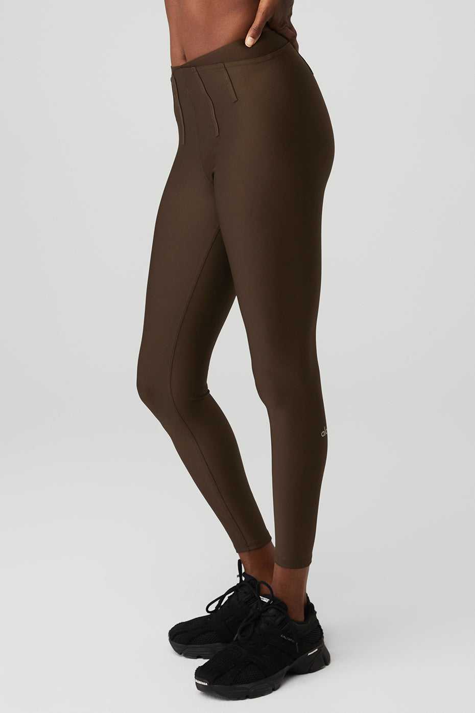 Leggings Alo Yoga Airlift High-Waist Corset Espresso Femme | NWZ-09348850