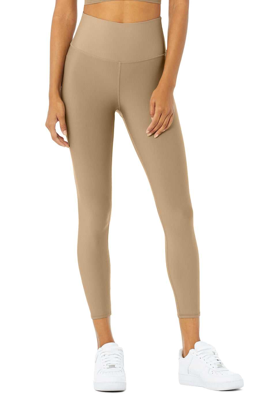 Leggings Alo Yoga 7/8 High-Waist Airlift Gravel Femme | JXN-67568200