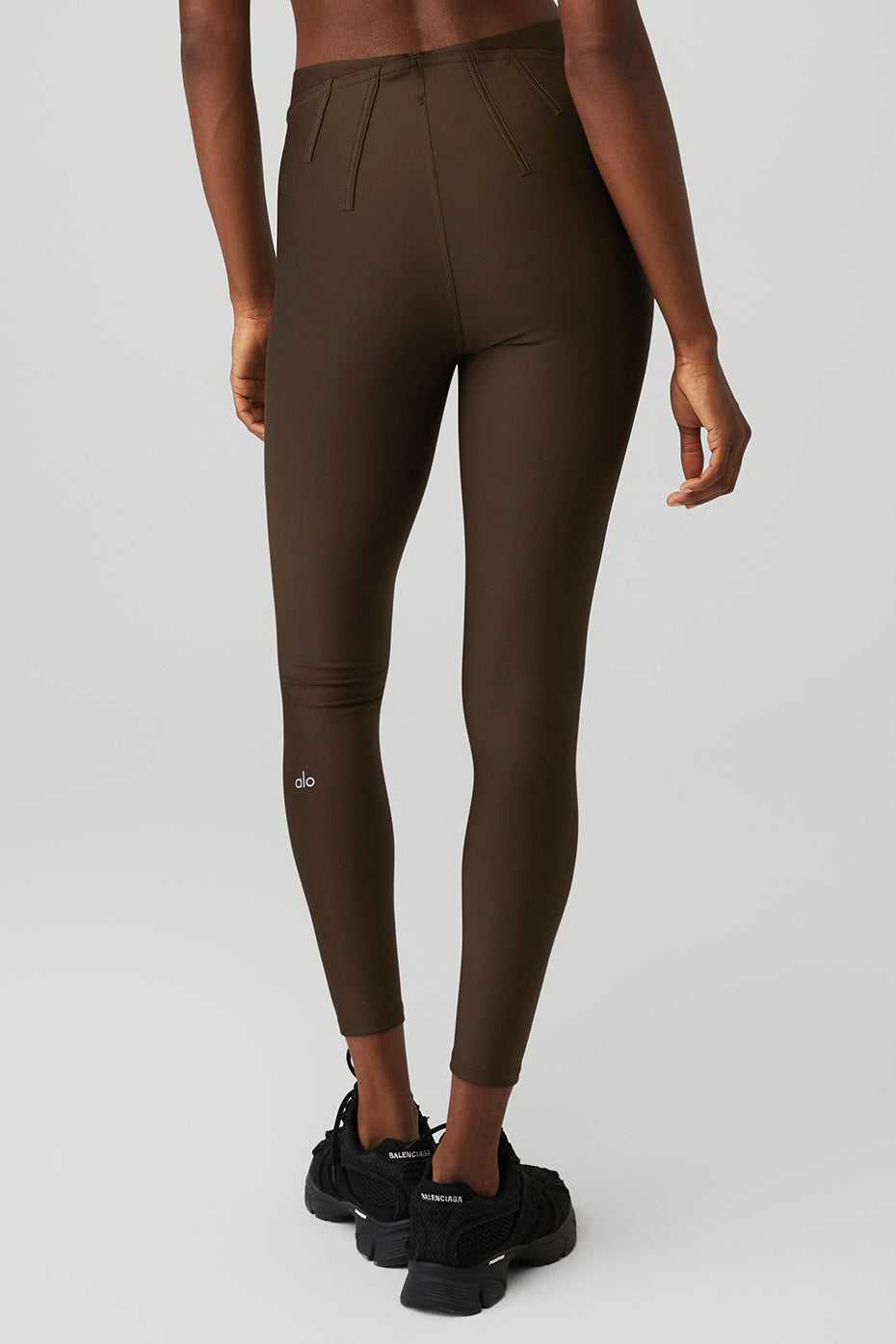 Leggings Alo Yoga Airlift High-Waist Corset Espresso Femme | NWZ-09348850