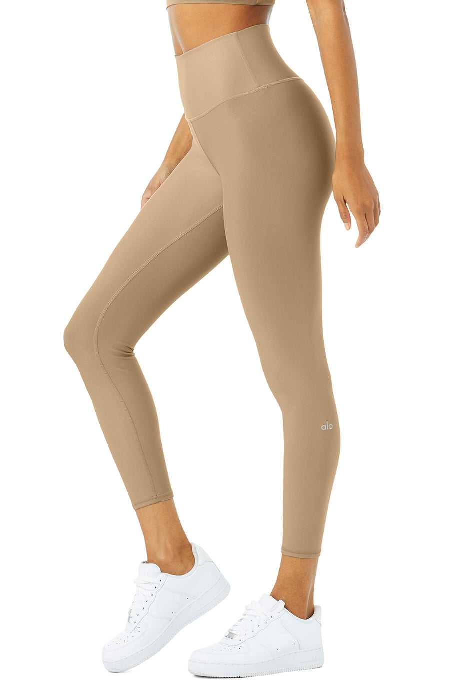 Leggings Alo Yoga 7/8 High-Waist Airlift Gravel Femme | JXN-67568200