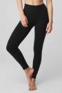 Leggings Alo Yoga 7/8 High-Taille Airbrush Cantaloupe Femme | PTX-50483993