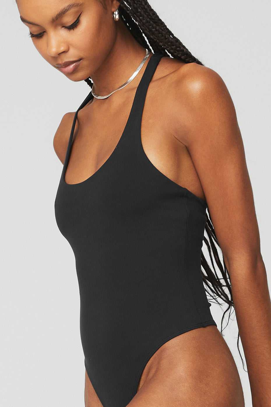 Body Alo Yoga Sleek Back Noir Femme | OUW-46687603