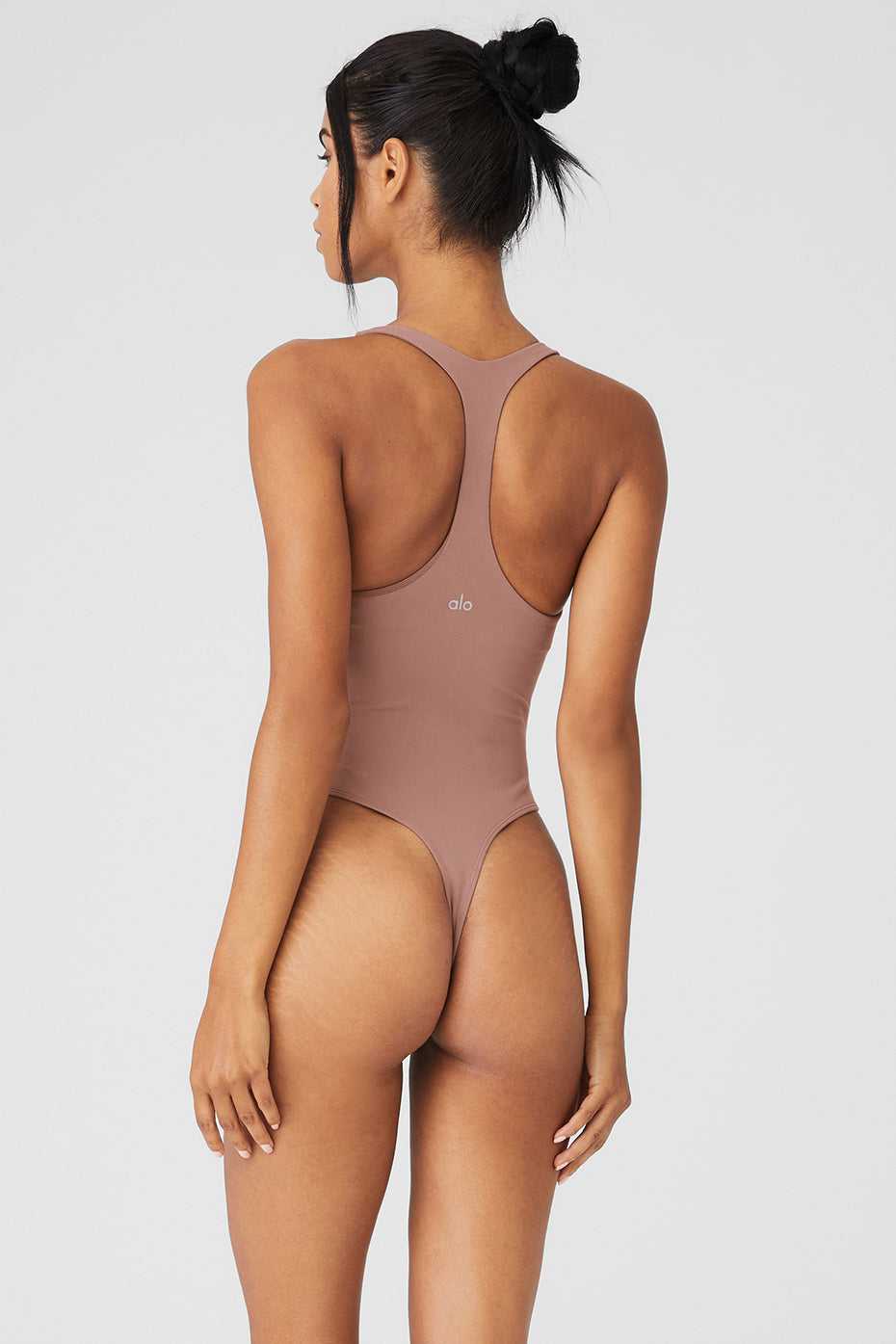 Body Alo Yoga Sleek Back Smoky Quartz Femme | MXV-98449432