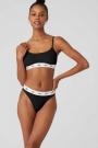 Soutien Gorge Alo Yoga Icon Cami Noir Femme | GBJ-70463533