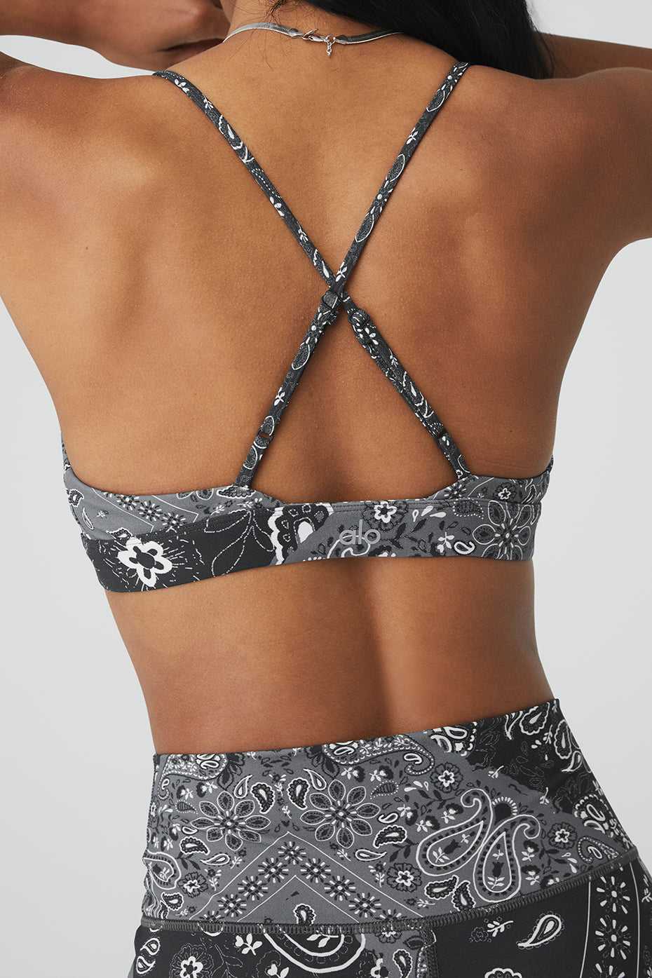 Soutien Gorge Alo Yoga Vapor Bandana Splendor Noir Femme | IAL-22456128