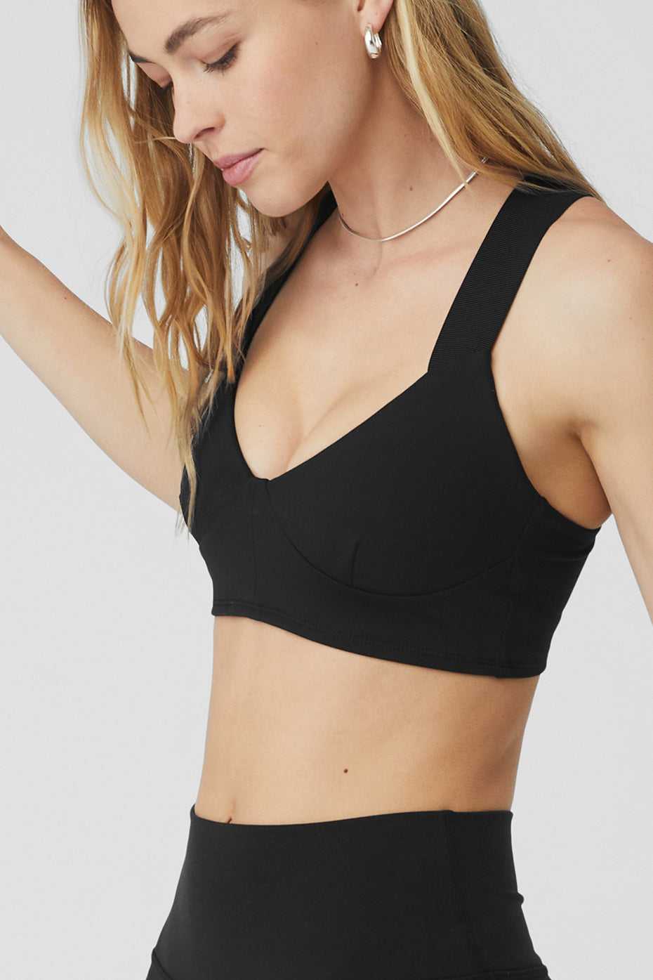 Soutien Gorge Alo Yoga Airbrush Rev It Up Noir Femme | FVZ-54320091