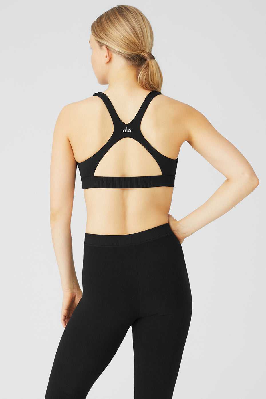 Soutien Gorge Alo Yoga Alosoft Show Stopper Noir Femme | UJT-35321409