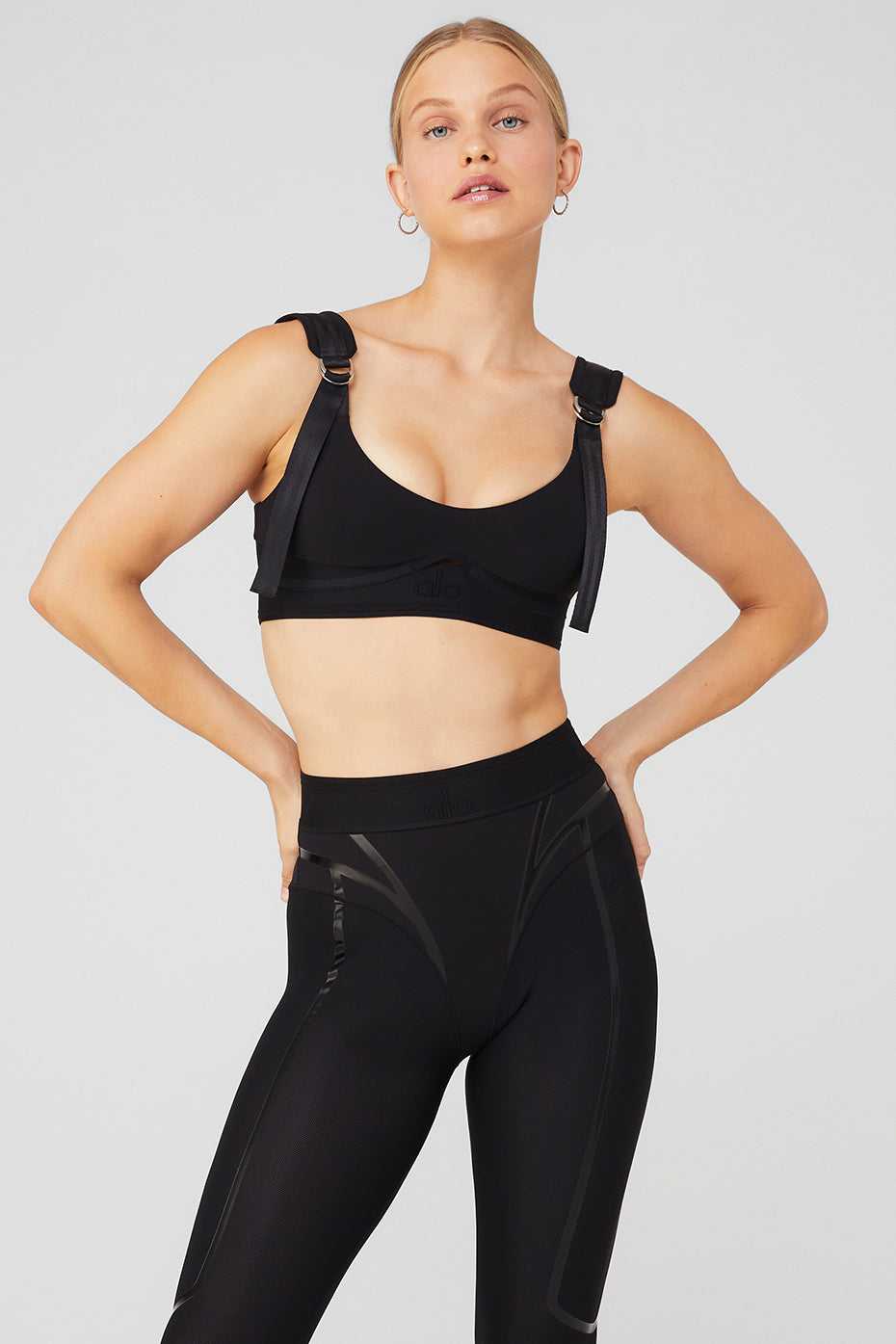 Soutien Gorge Alo Yoga Day Break Noir Femme | KPR-86479297