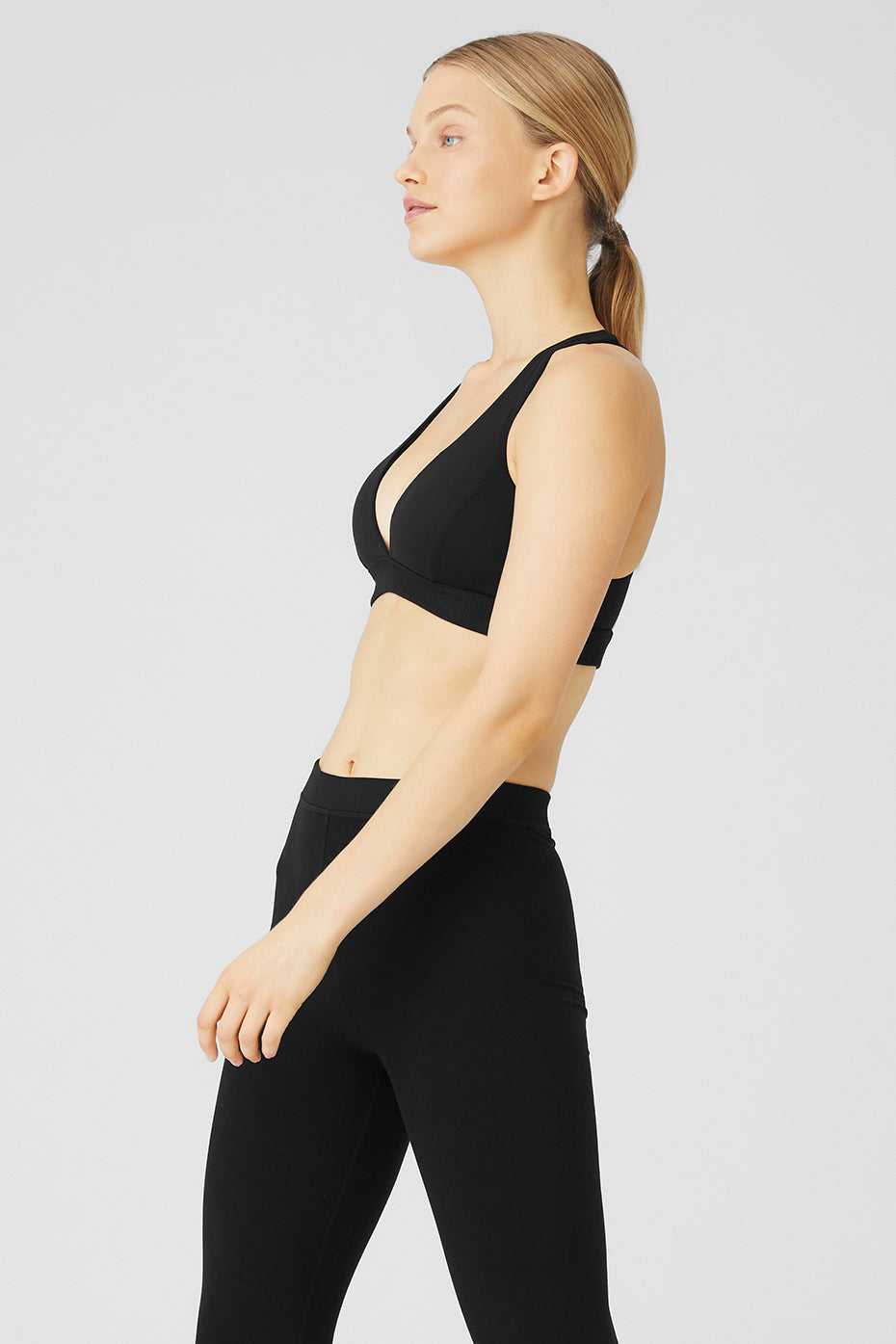 Soutien Gorge Alo Yoga Alosoft Show Stopper Noir Femme | UJT-35321409