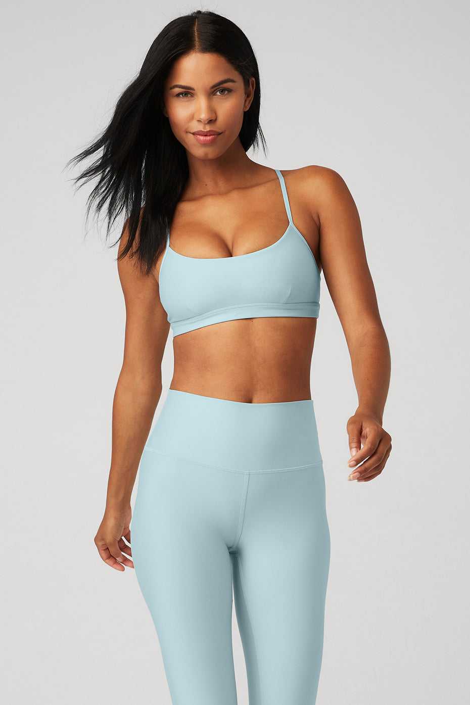 Soutien Gorge Alo Yoga Airlift Intrigue Bleu Femme | AFV-77994315