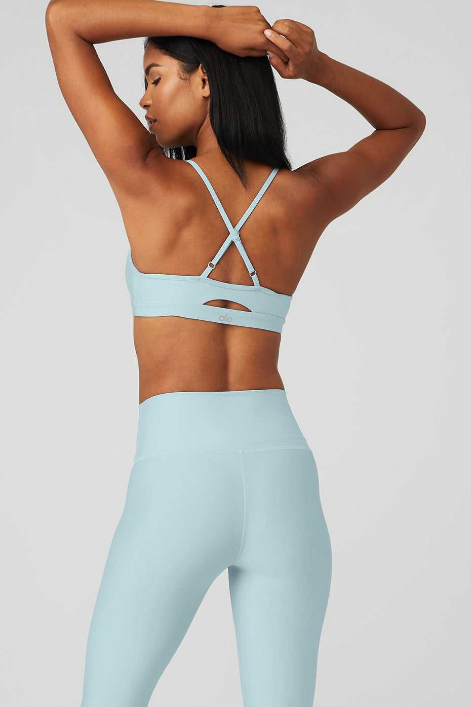 Soutien Gorge Alo Yoga Airlift Intrigue Bleu Femme | AFV-77994315