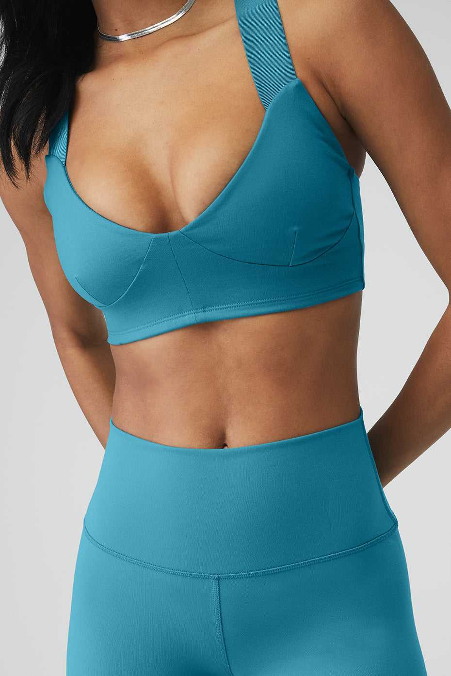 Soutien Gorge Alo Yoga Airbrush Rev It Up Bleu Femme | VXZ-60658557