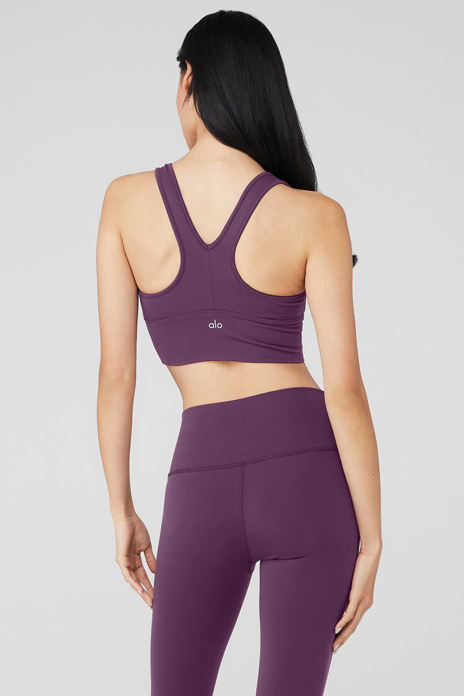 Soutien Gorge Alo Yoga Wild Thing Violette Foncé Femme | PBS-83081057