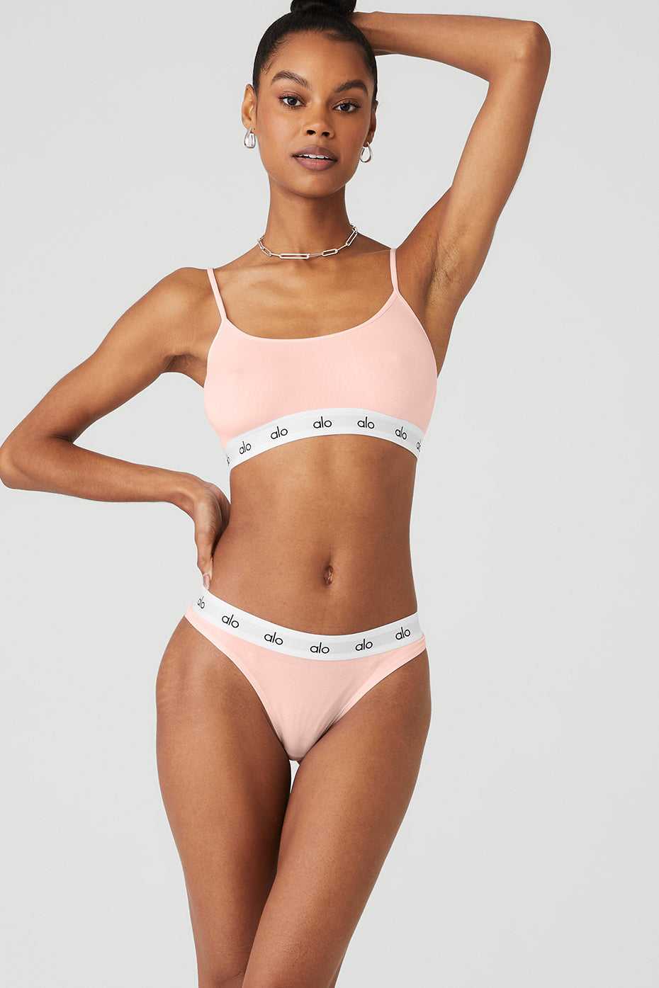 Soutien Gorge Alo Yoga Icon Cami Rose Femme | YEA-85926558