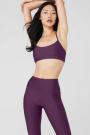 Soutien Gorge Alo Yoga Airlift Intrigue Jaune Clair Femme | MKZ-14108044