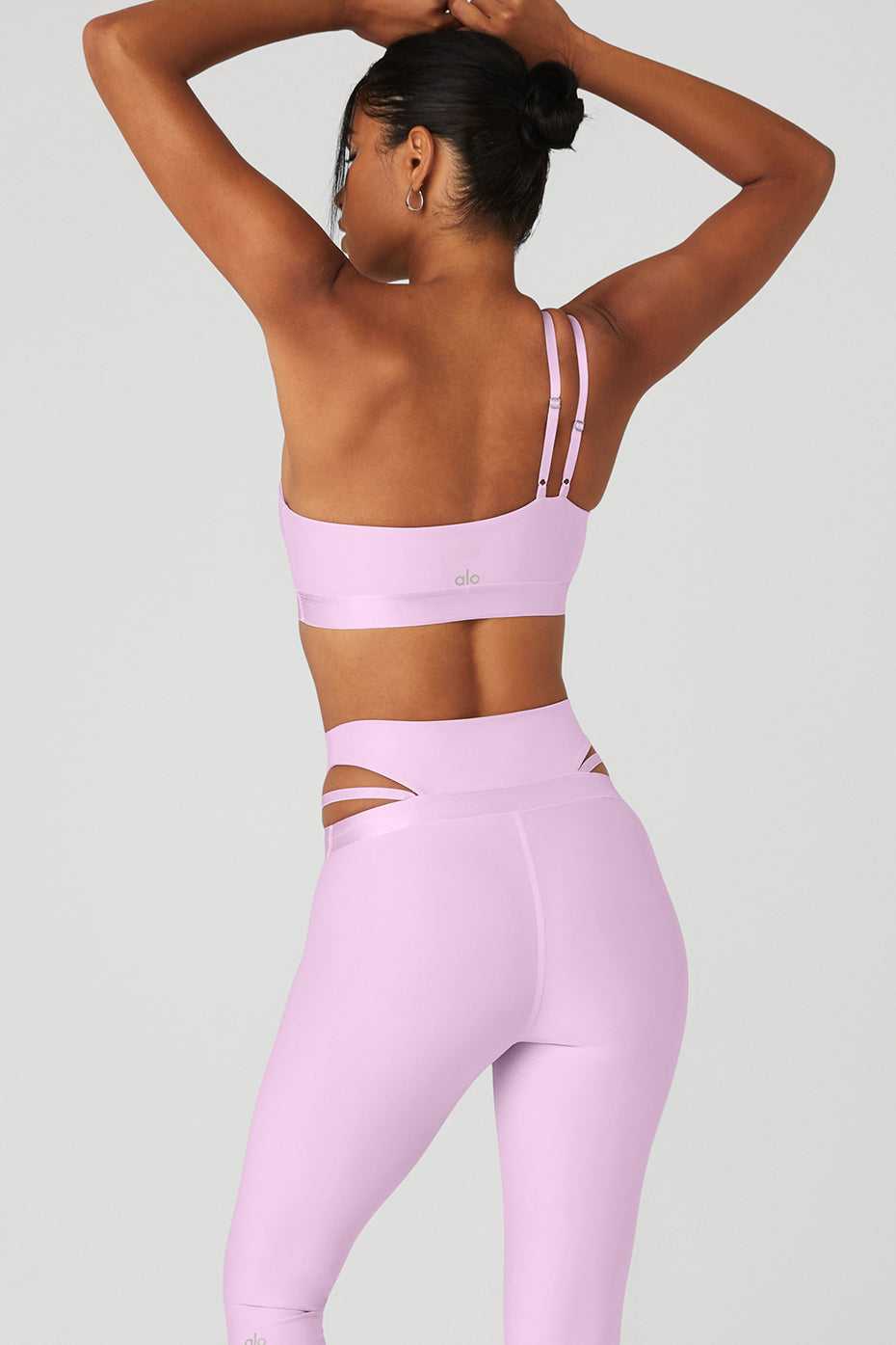 Soutien Gorge Alo Yoga Airlift All Nighter Rose Femme | GWN-89425059