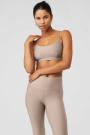 Soutien Gorge Alo Yoga Airlift Intrigue Jaune Clair Femme | MKZ-14108044