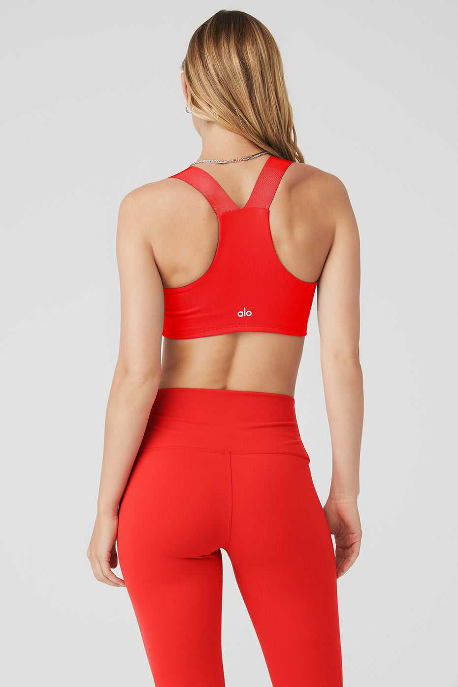 Soutien Gorge Alo Yoga Airbrush Rev It Up Rouge Femme | KAB-21525889