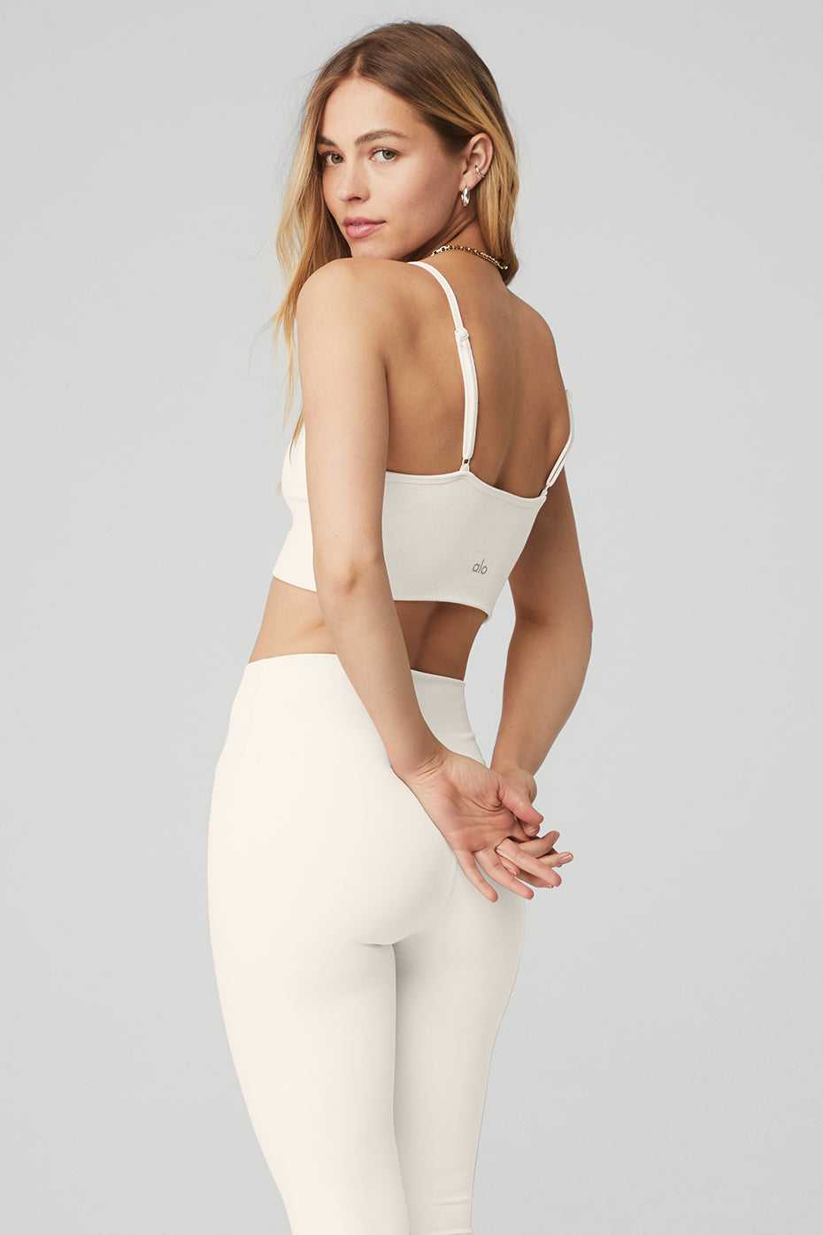 Soutien Gorge Alo Yoga Delightlette Blanche Femme | XPU-66565286