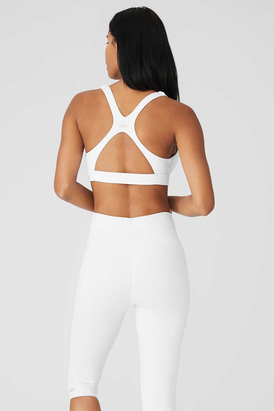 Soutien Gorge Alo Yoga Alosoft Show Stopper Blanche Femme | IKZ-80603241