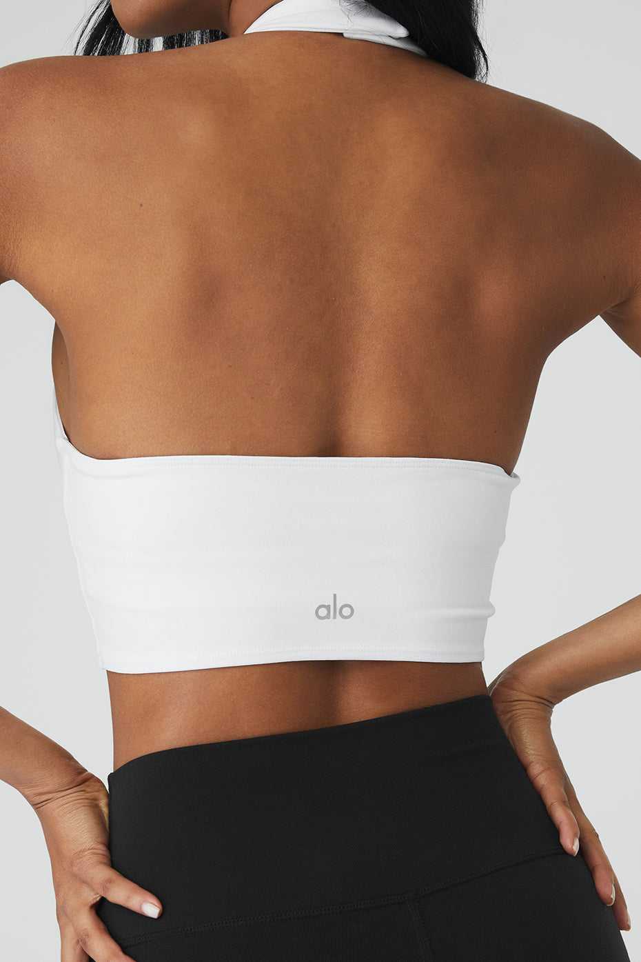 Soutien Gorge Alo Yoga Airbrush Millennial Blanche Femme | LGC-85311340