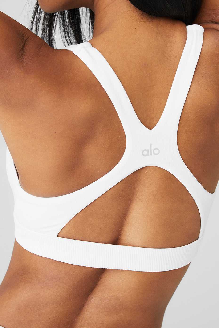 Soutien Gorge Alo Yoga Alosoft Show Stopper Blanche Femme | IKZ-80603241