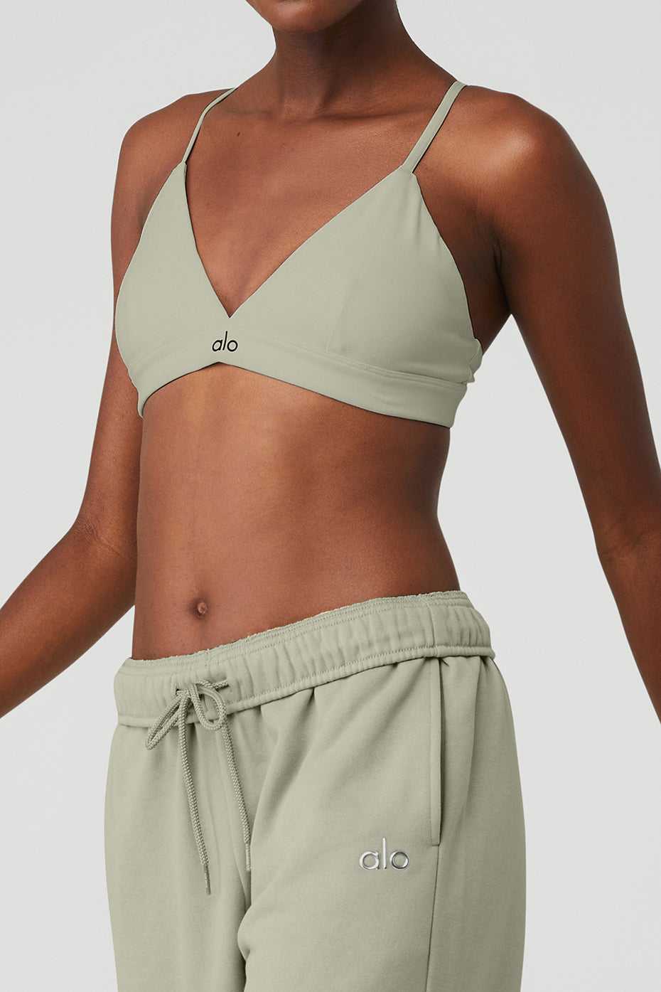 Soutien Gorge Alo Yoga Splendor Limestone Femme | CUM-51200461