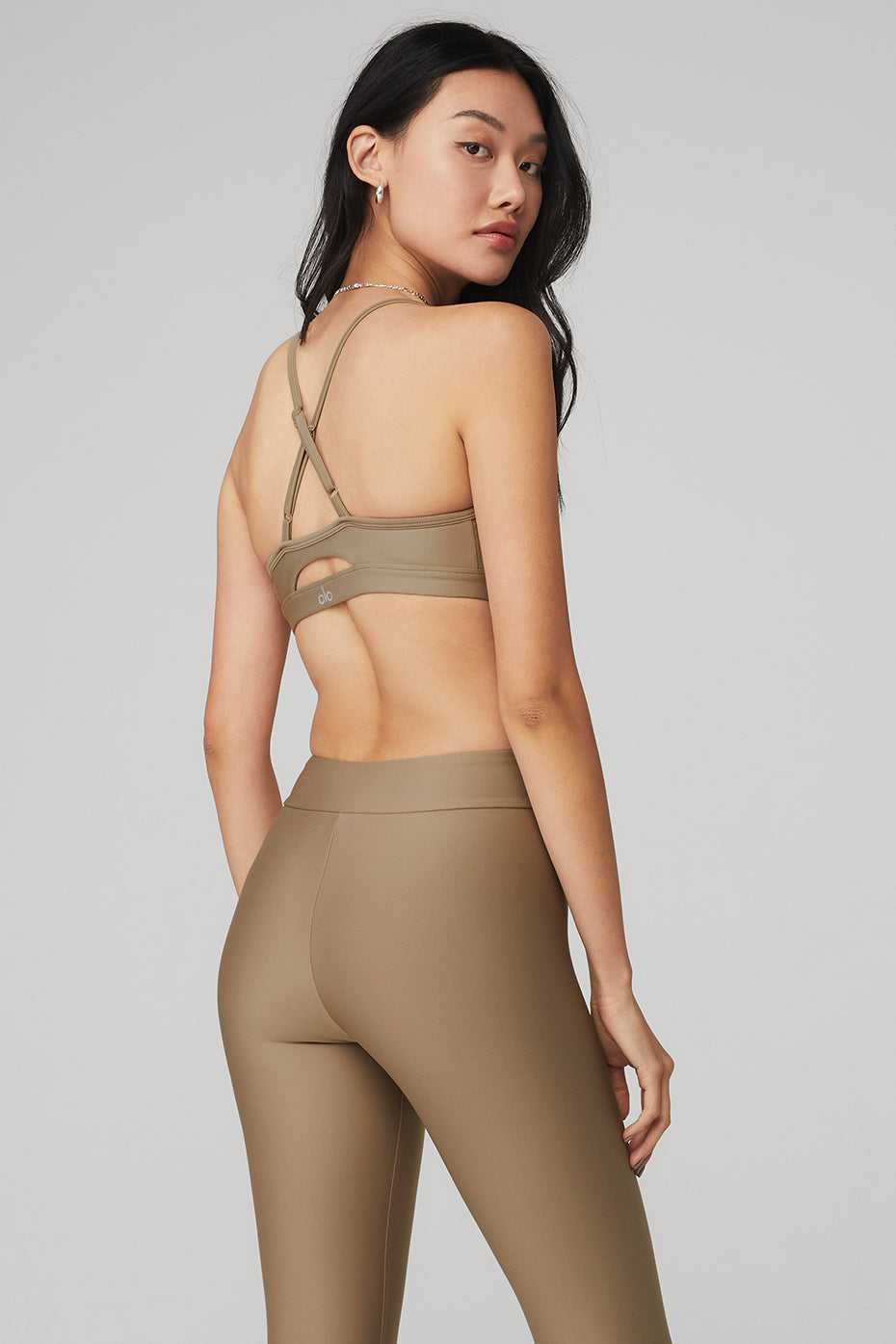 Soutien Gorge Alo Yoga Airlift Intrigue Gravel Femme | IRN-67717977