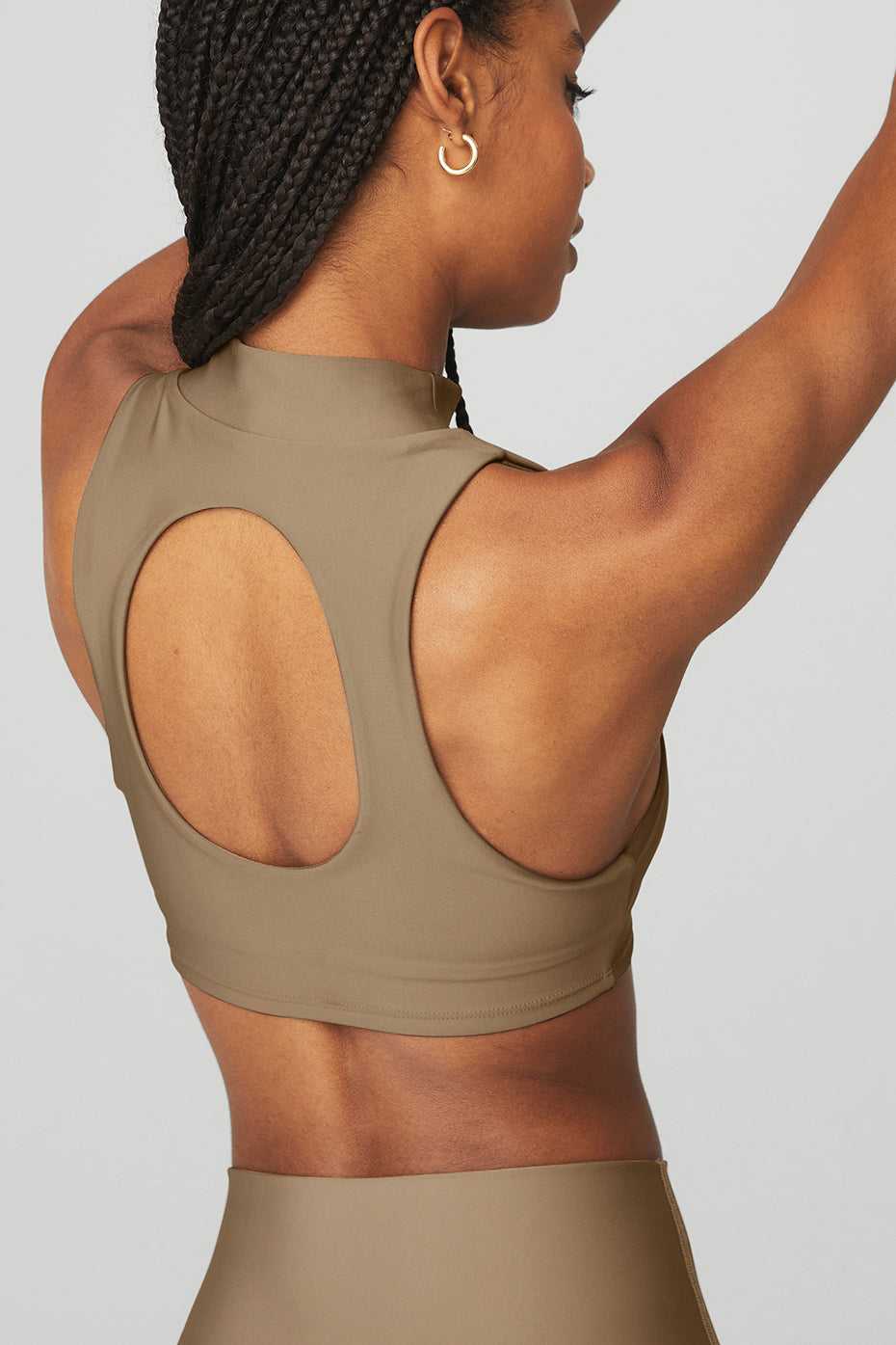 Soutien Gorge Alo Yoga Airlift Fuse Gravelstone Femme | XOE-41791943