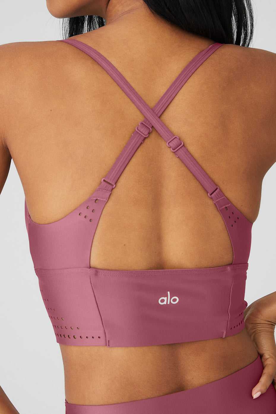 Soutien Gorge Alo Yoga Airlift Laser Cut Speedy Mars Clay Femme | BJT-58862728