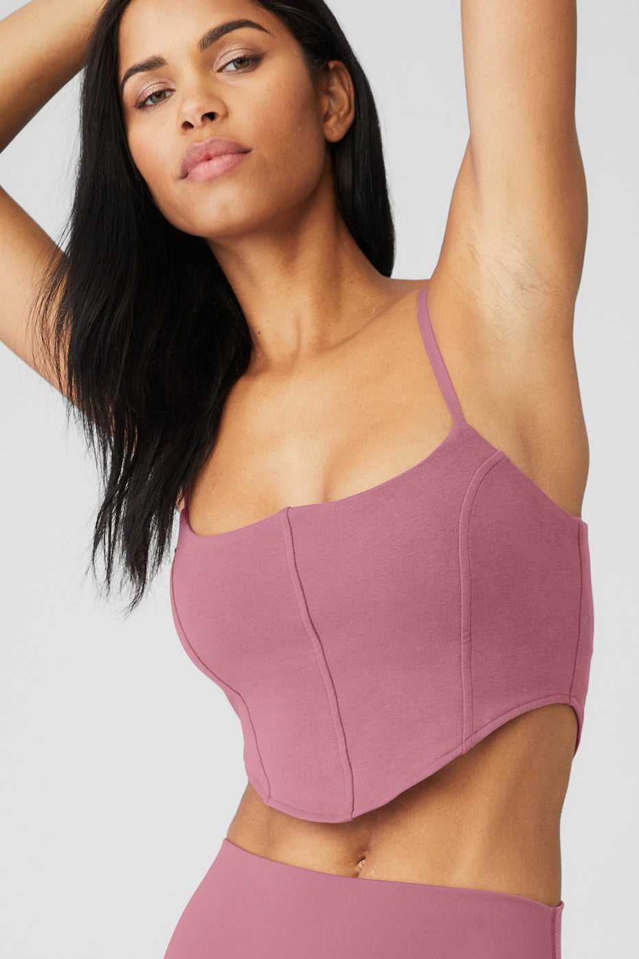 Soutien Gorge Alo Yoga Soft Sculpt Mars Clay Femme | IKG-19226129