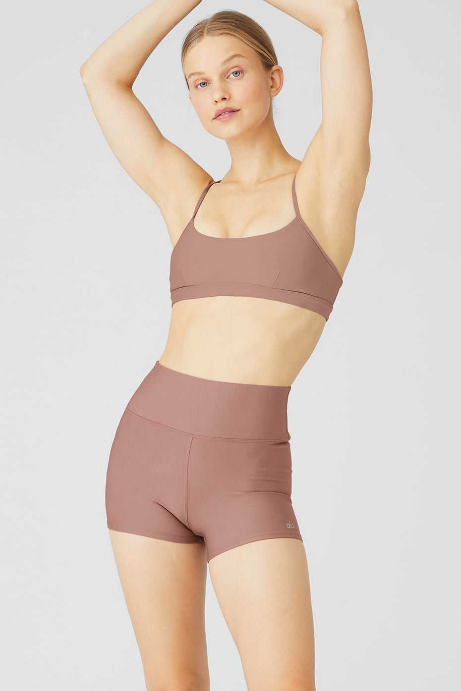 Soutien Gorge Alo Yoga Airlift Intrigue Smoky Quartz Femme | VLR-61902455