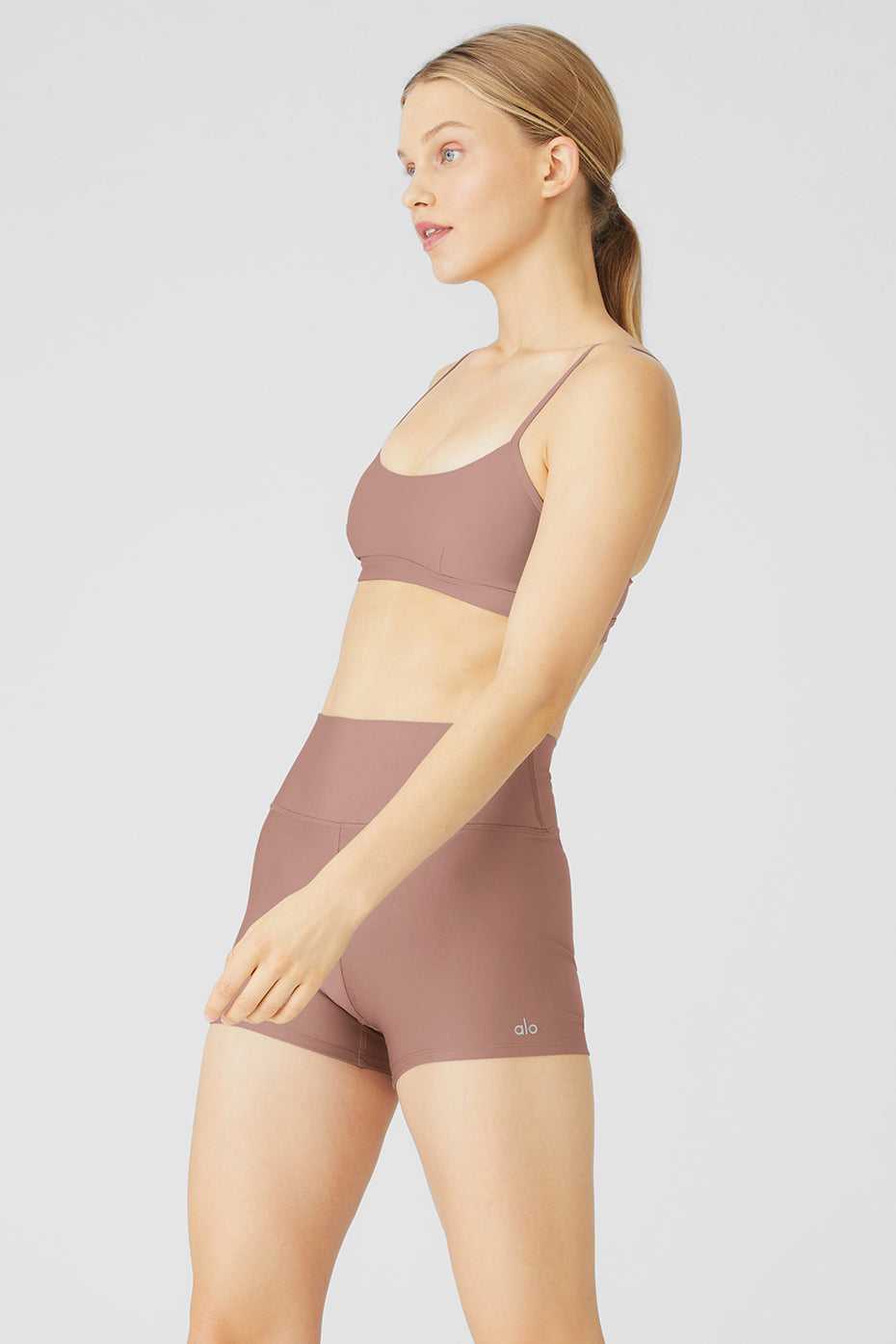 Soutien Gorge Alo Yoga Airlift Intrigue Smoky Quartz Femme | VLR-61902455