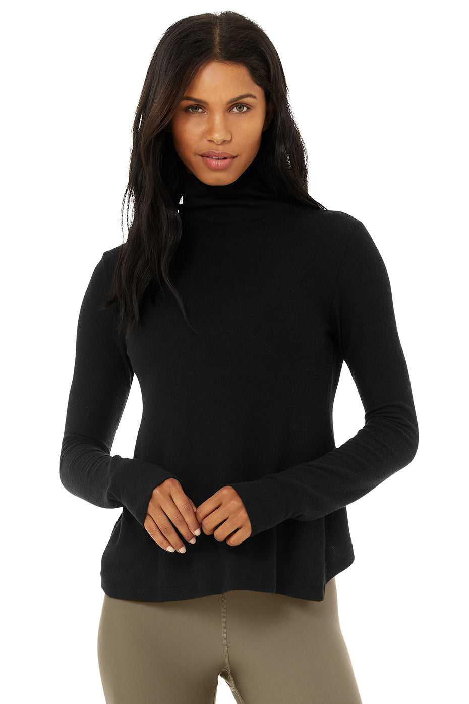 Debardeur Alo Yoga Embrace Long Sleeve Noir Femme | UYP-23812453