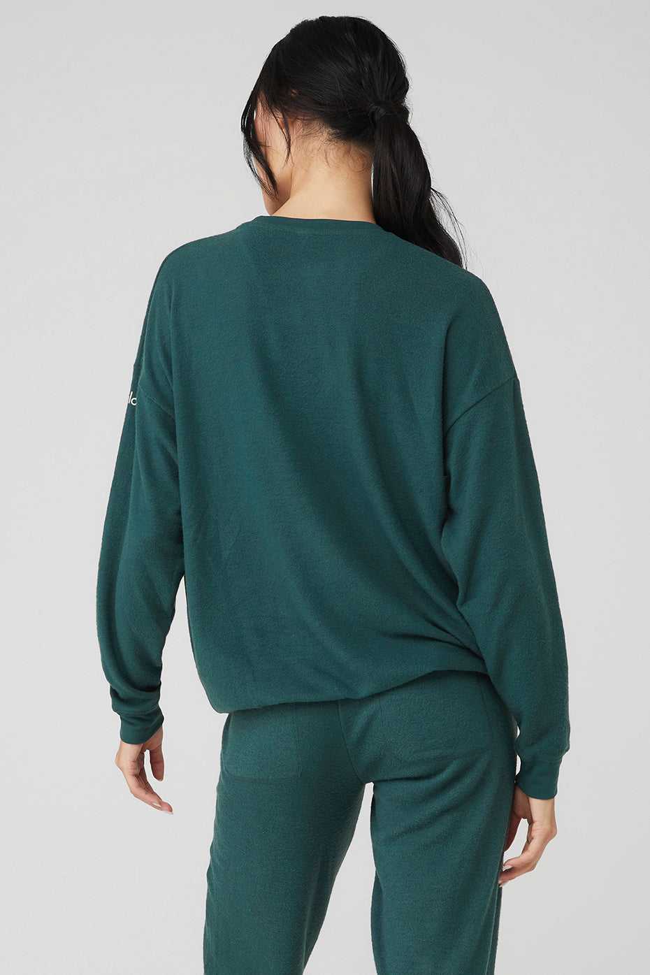 Debardeur Alo Yoga Soho Pullover Vert Femme | PLX-38024397