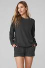 Debardeur Alo Yoga Soho Pullover Grise Femme | EZT-68467313