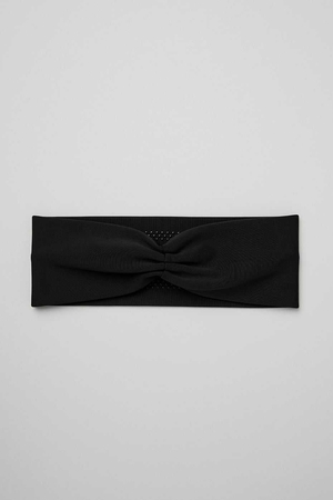 Chapeaux Alo Yoga Airlift Headband Noir Femme | BOT-09355395