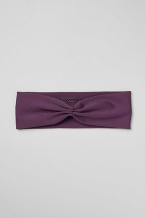 Chapeaux Alo Yoga Airlift Headband Violette Foncé Femme | JAJ-50066326