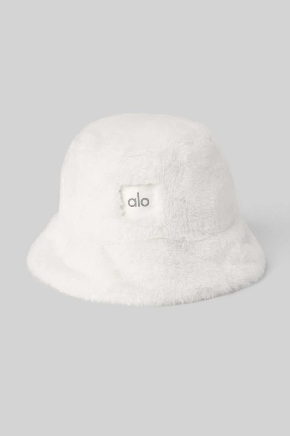 Chapeaux Alo Yoga Faux Fur Bucket Blanche Femme | UPZ-20708298