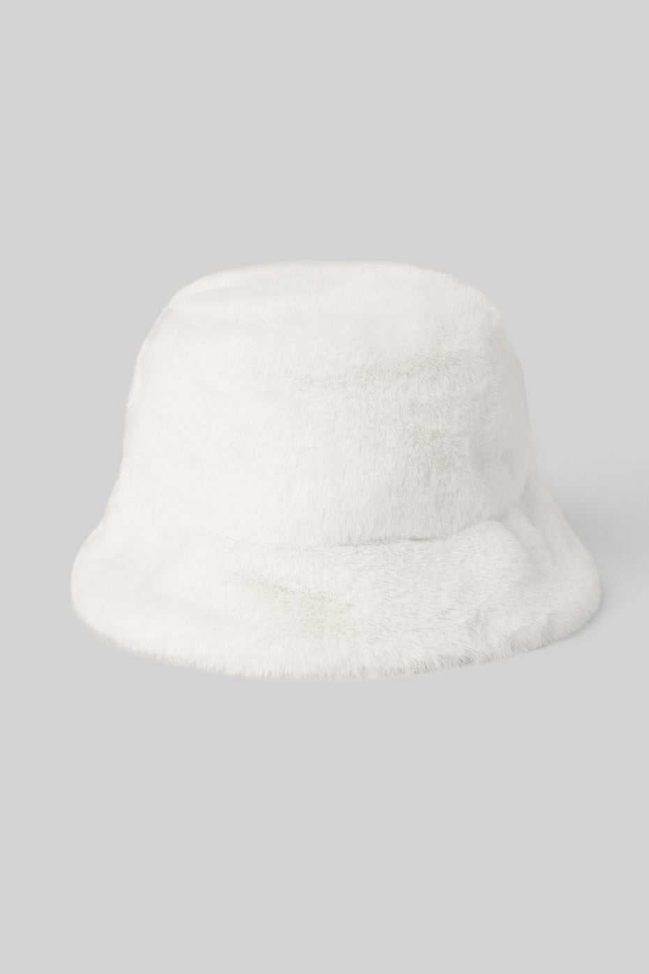 Chapeaux Alo Yoga Faux Fur Bucket Blanche Femme | UPZ-20708298