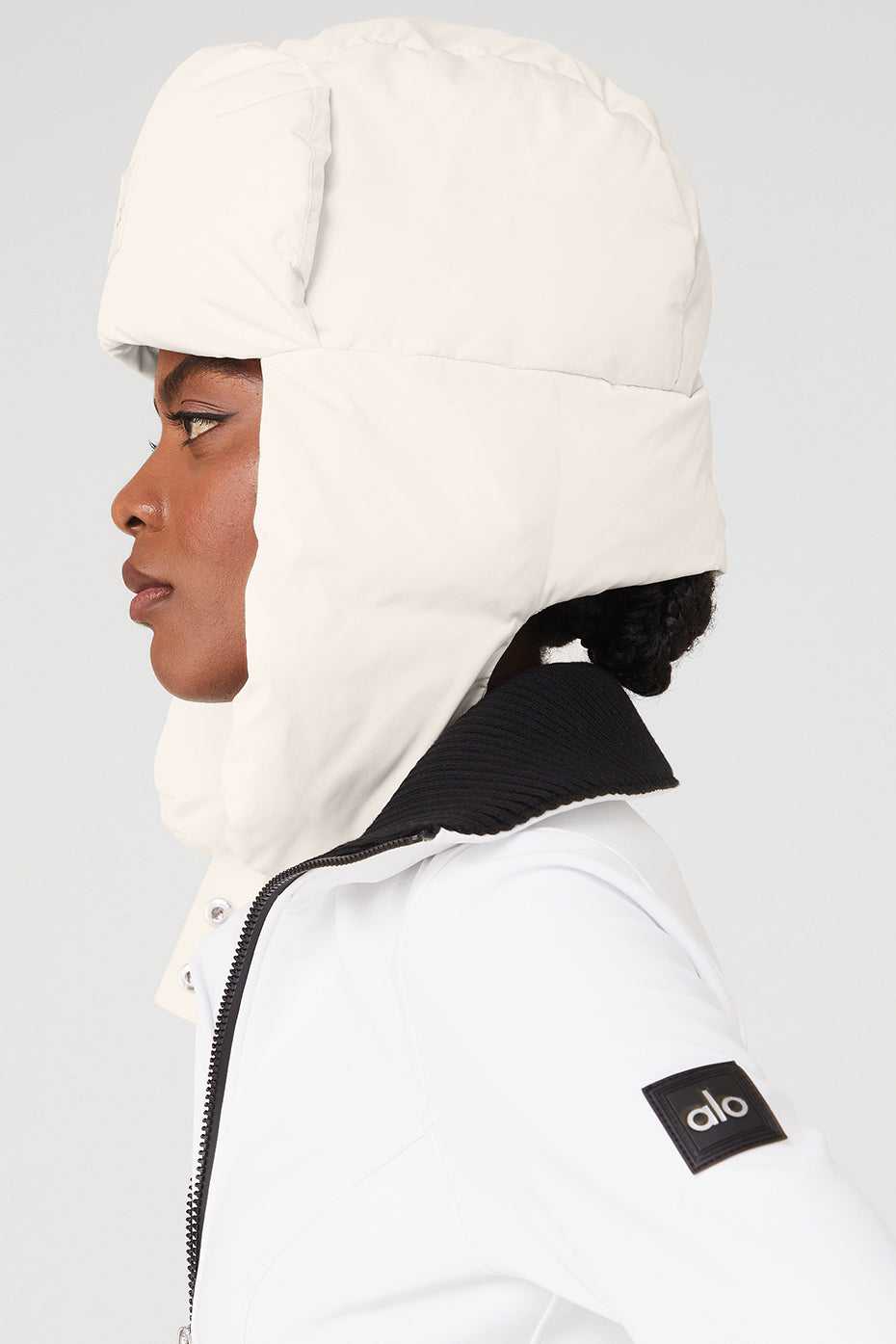 Chapeaux Alo Yoga Snow Daze Puffer Polar Blanche Femme | NFI-05072648